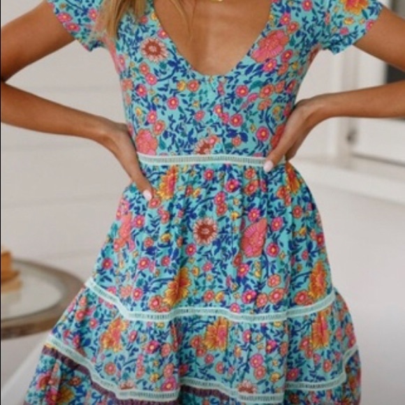 Wish Dresses & Skirts - Brand New, Never Worn Boho Style Dress